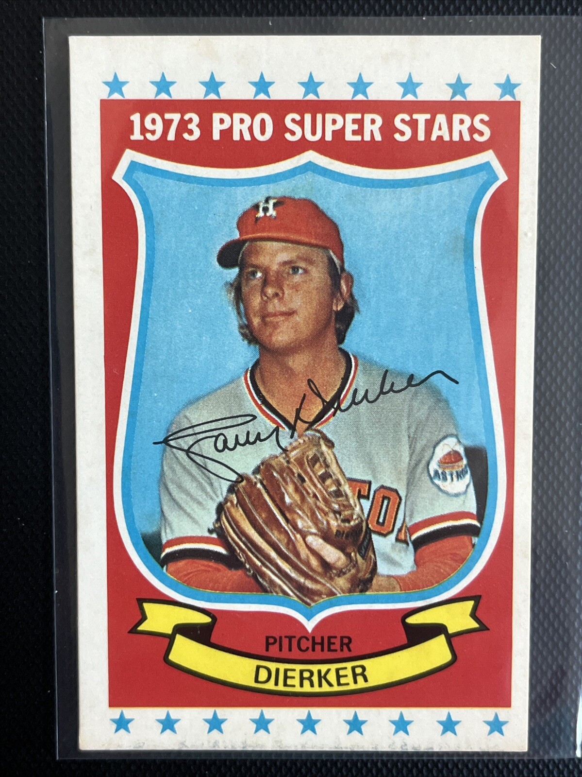 1973 Kellogg’s Pro Super Stars Larry Dierker #53 Astros ⚾️