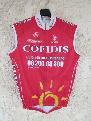 Maillot Cycliste Nalini - Sébastien Portal Cofidis (taille S, Occasion)