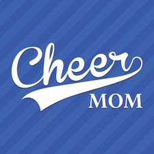 Cheer Mom Vinyl Decal Sticker Cheerleading