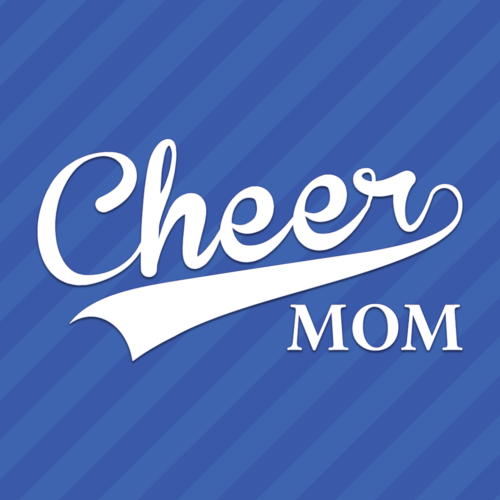 Cheer Mom Vinyl Decal Sticker Cheerleading - 第 1/2 張圖片