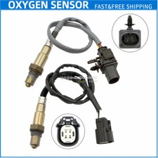 Sensor de oxígeno aguas arriba + aguas abajo 2 piezas para Ford Focus 2012-2014 Fusion 13-14 EE. UU.