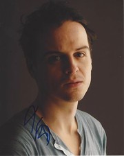 ACTOR ANDREW SCOTT SIGNED SHERLOCK 8X10 PHOTO D W/COA SPECTRE JAMES BOND MOVIE