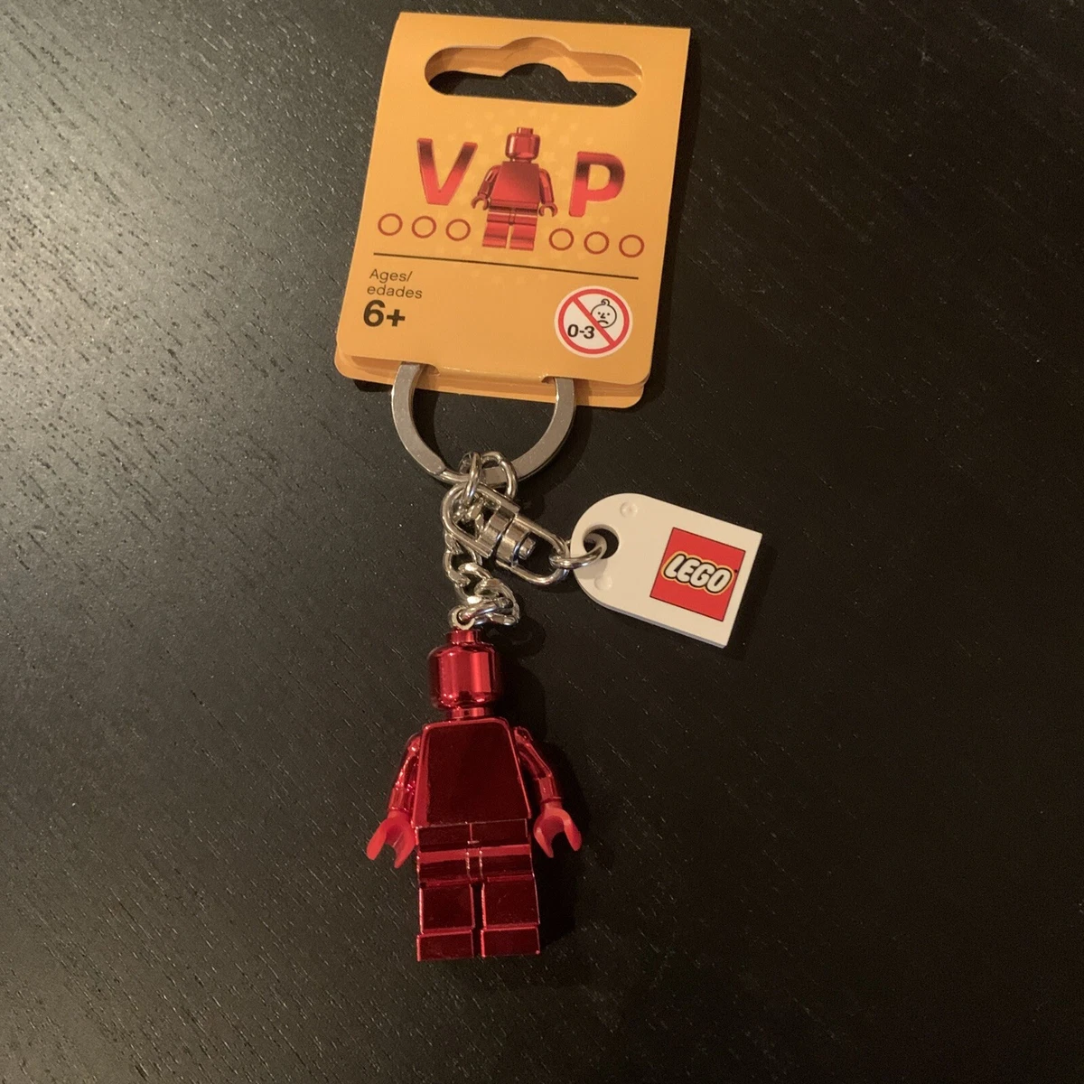 LEGO 5005205 Exclusives VIP Red Minifigure Llavero