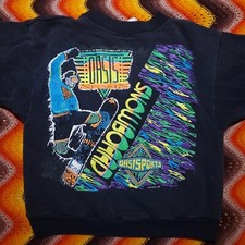 Vintage Tomorrows Generation Sweatshirt 80s 90s Made In USA Small Snowboard