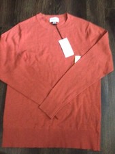 Goodfellow  Co Men  s Sweater Melon Orange Muted Size Small NWT