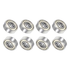 10Pcs 6x15x5mm Bearing ABEC-3 Ball Bearings 696ZZ