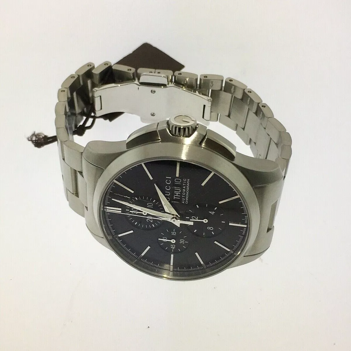 Gucci automatic shop chronograph