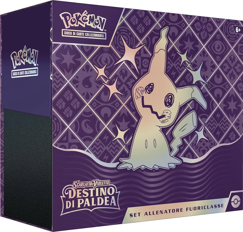 Pokemon Set Trainer Ausnahmetalent Schicksal Von Paldea Versiegelt ITALIANO
