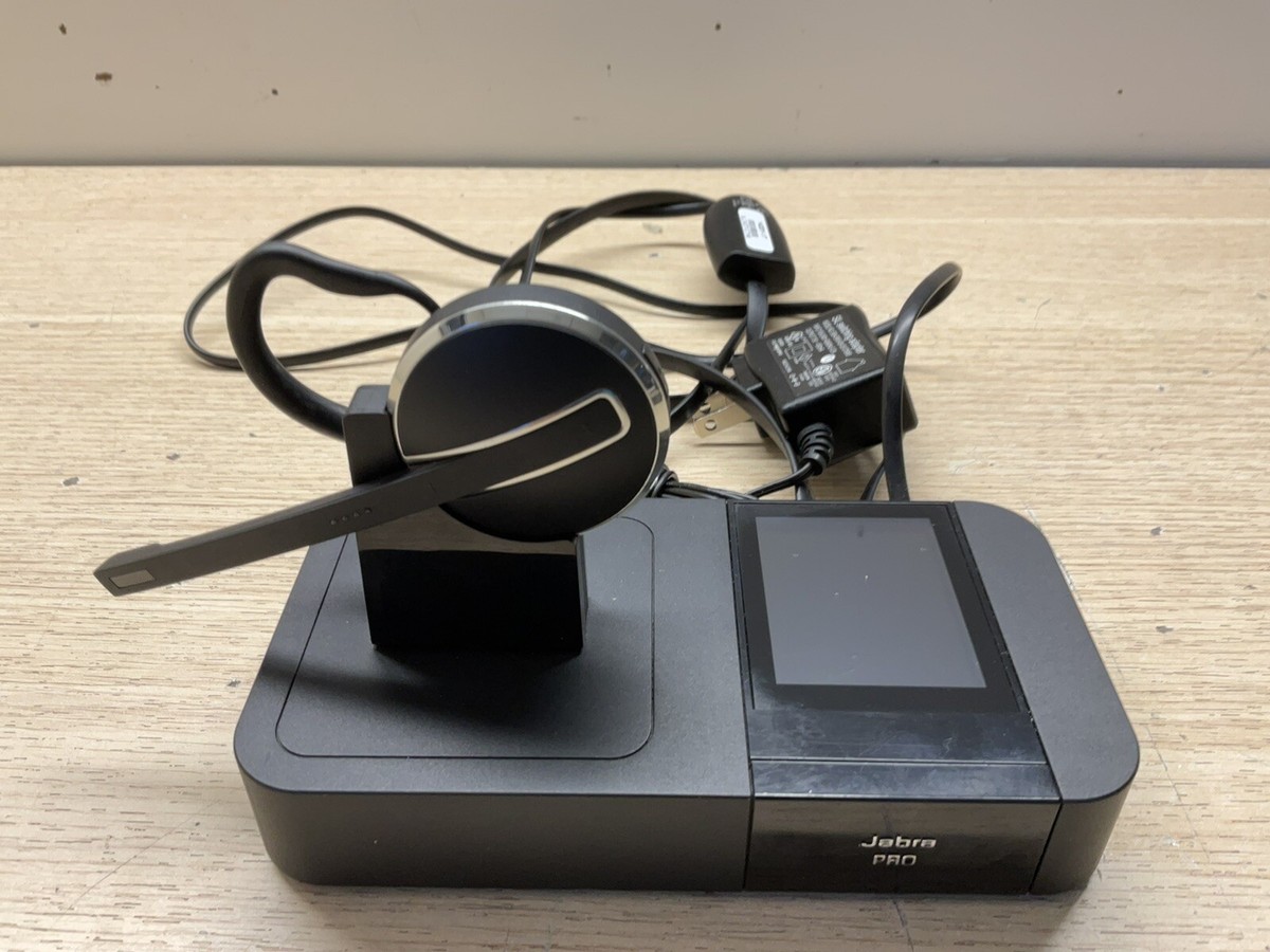 Jabra PRO9450（9450-25-707-106）ヘッドフォン無し中古 Jabra PRO 9450 Duo Wireless Headset w/ GN1000 Remote Handset