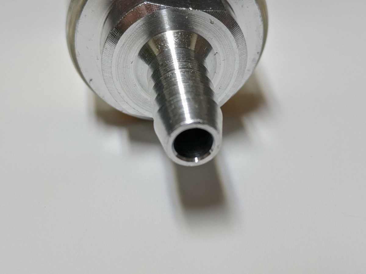 8mm (5/16") One-Way Inline Check Valve - Non-Return For Oil, Fuel, Petrol, Diesel, Water, Gas