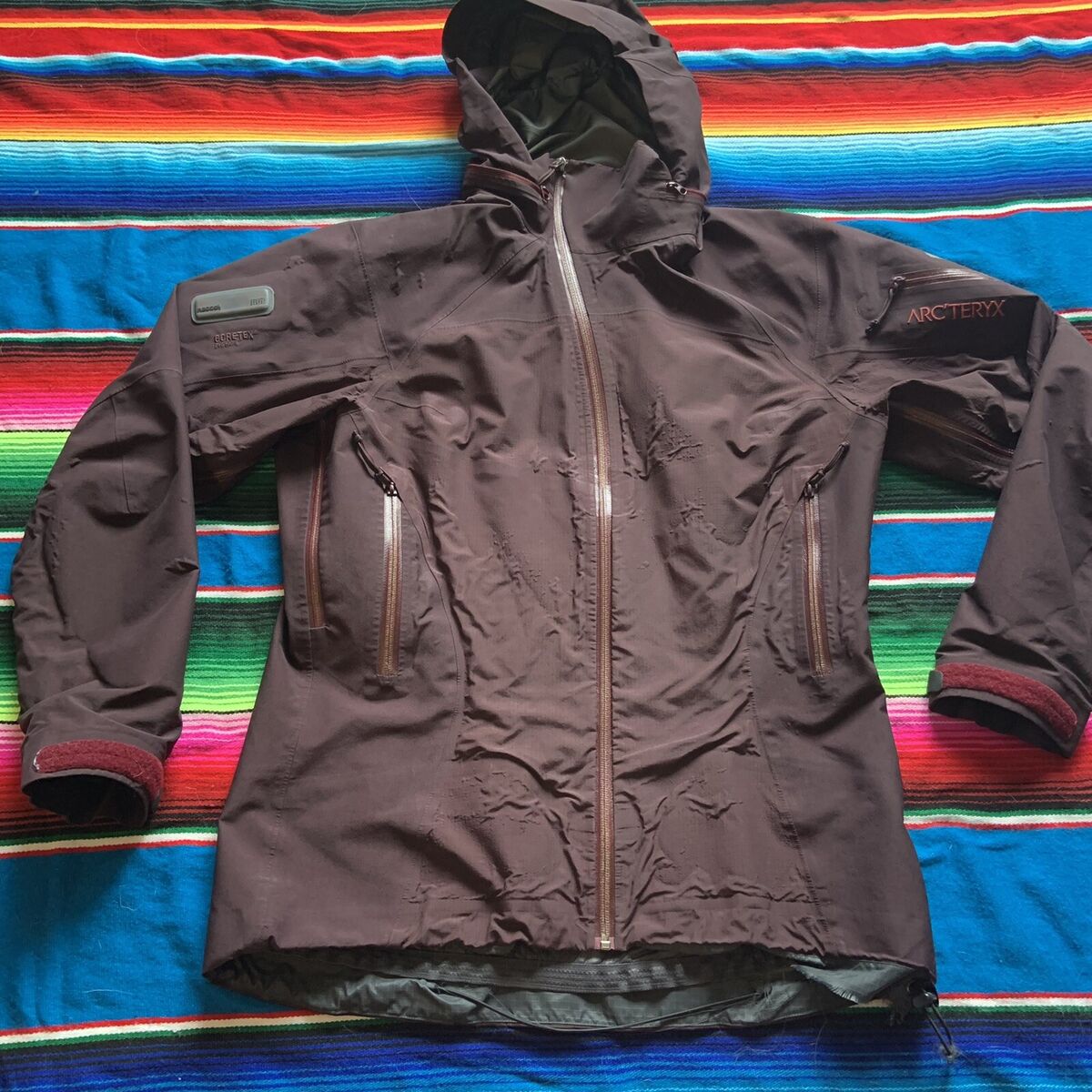 Arcteryx Gore-Tex Pro-Shell Recco Jacket Womens Large Arcteryx Gore-Tex Pro-Shell Recco Jacket Womens Large