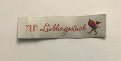 (  1,00/VKE) Webetiketten 2er Set, Mein Lieblingsstück