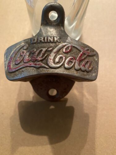 Vintage Early Coca Cola Starr X Bottle Opener  Made in the USA Brown Co. - Picture 1 of 4