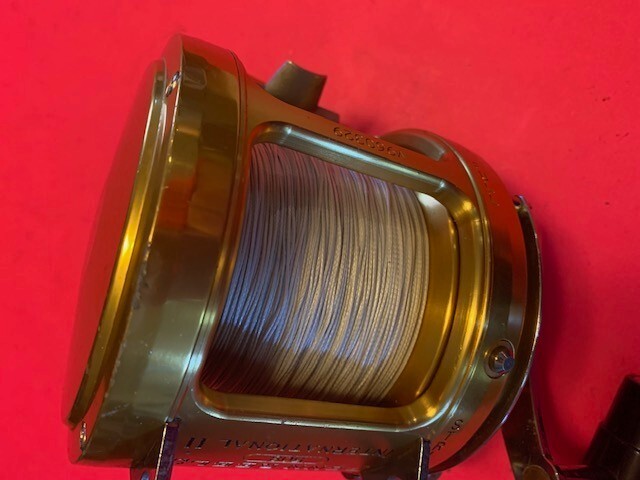 PENN INTERNATIONAL II 50S 2-SPEED LEVER DRAG TROLLING FISHING REEL