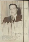 1971 Press Photo Mayoral Candidate Frank L . Rizzo Speaks to Press, Philadelphia