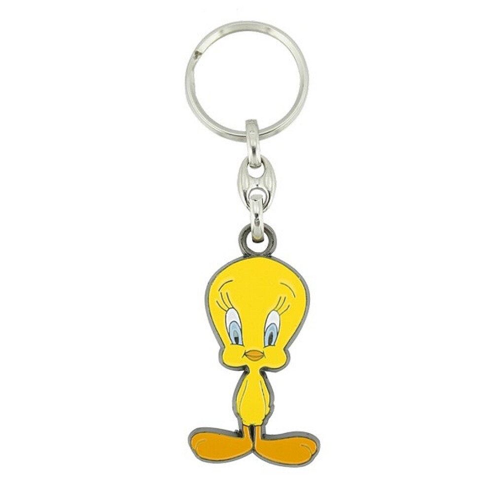 Warner Bros LKRL102 Looney Tunes - Tweety Pie Enamelled Licensed Keychain