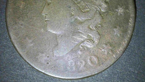 1820 - Large Cent, Matron Head, Large Date 1c, #322 - Picture 8 of 8