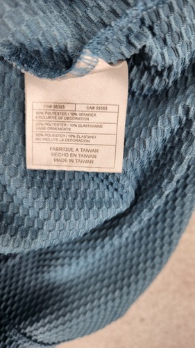 Nike Sphere Herren L hellblau 1/4 Reißverschluss kurzärmelig Training Stretch - Bild 3 von 8