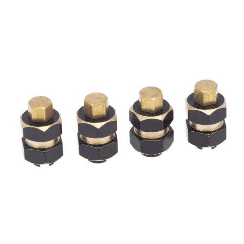 4Pack Brass Extended Hex Wheel Hubs Adapters for Axial SCX24 1/24 RC Crawler Car - Picture 7 of 7