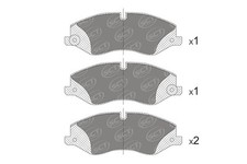 SCT SP746PR Bremsbeläge vorne LAND ROVER Discovery Range Rover IV Sport II 