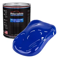 ProductionShop 1 Gallon High Gloss Royal Blue Acrylic Enamel Auto Paint
