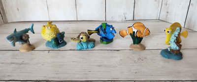 Disney Finding Nemo Dory Marlin Squirt Bruce PVC Figures Lot