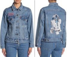 levi's snoopy denim jacket