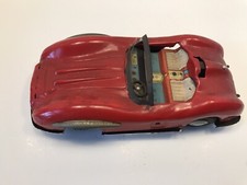 Asahi Toy Mercedes Benz 300slr Antique Tin Car. As Is For Parts Only