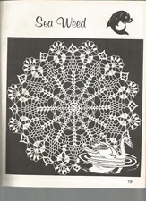 Vintage Crochet Patterns Elizabeth Hiddleson Vol 38 Ornament Motifs Doilies K05