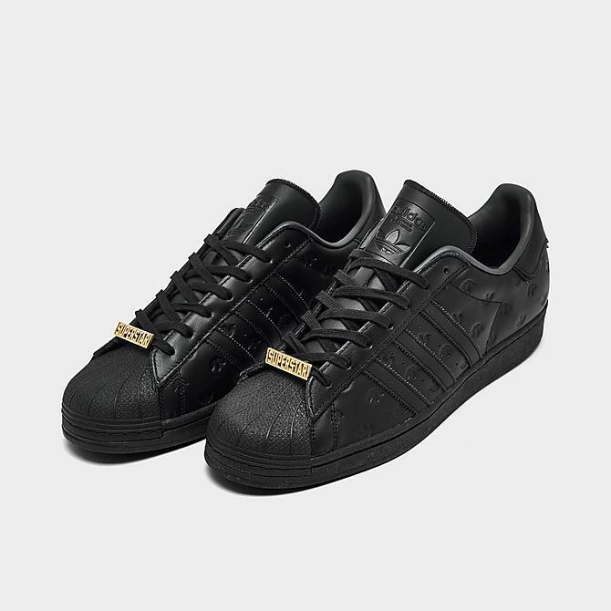 adidas superstar black and gold