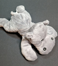 🐦‍🔥 Plüsch-Nilpferd  Stofftier, Kuscheltier, ca. 20cm, liegend, gefüllt, Hippo