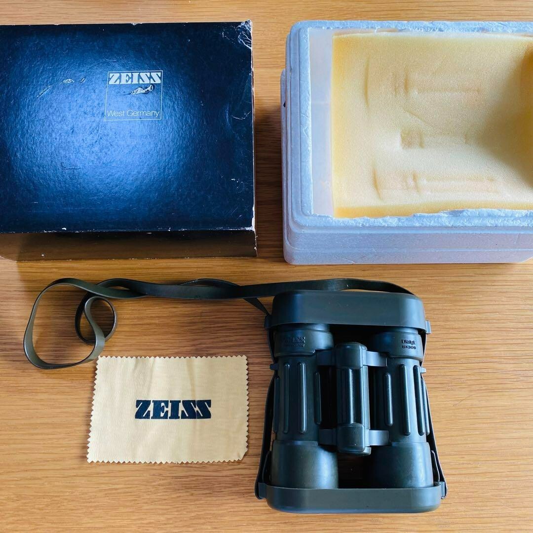 Zeiss Made In West Germany 8X30B Ga Dialyt Olive Binoculars USED