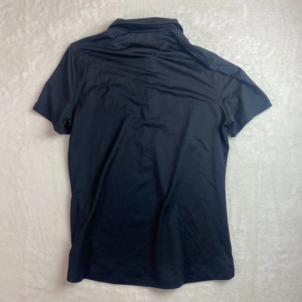 Polo Under Armour Golf HeatGear Feminino Médio Preto Exército dos EUA Material Comando - Imagem 4 de 4