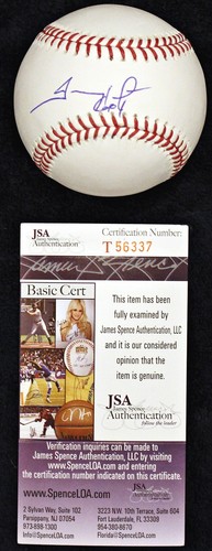 TREVOR HOFFMAN 601 SAVES INSCRIPTION SIGNED MLB BASEBALL PADRES HOF 2018 JSA COA - Picture 11 of 12