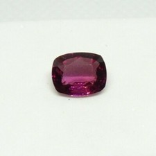 Raspberry Red Rhodolite Garnet 1.85ct - 8x6mm Cushion Garnet Gemstone