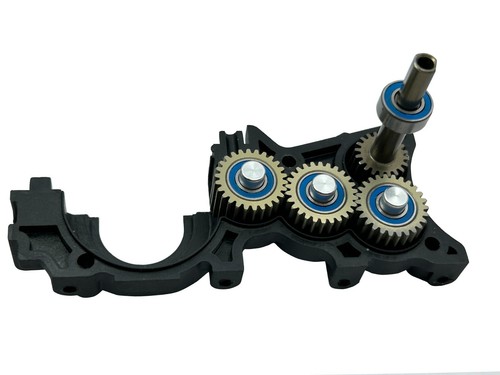 Dhawk RC10B7 Alluminio 7075 Ingranaggio diff(52T). Case & Idler Gears (26T) per B7 - Foto 5 di 5