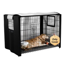 Dog Crate Cover 48 x 30 x 33 Inches Heavy Duty 420D Fabric Pet Kennel Cover U...