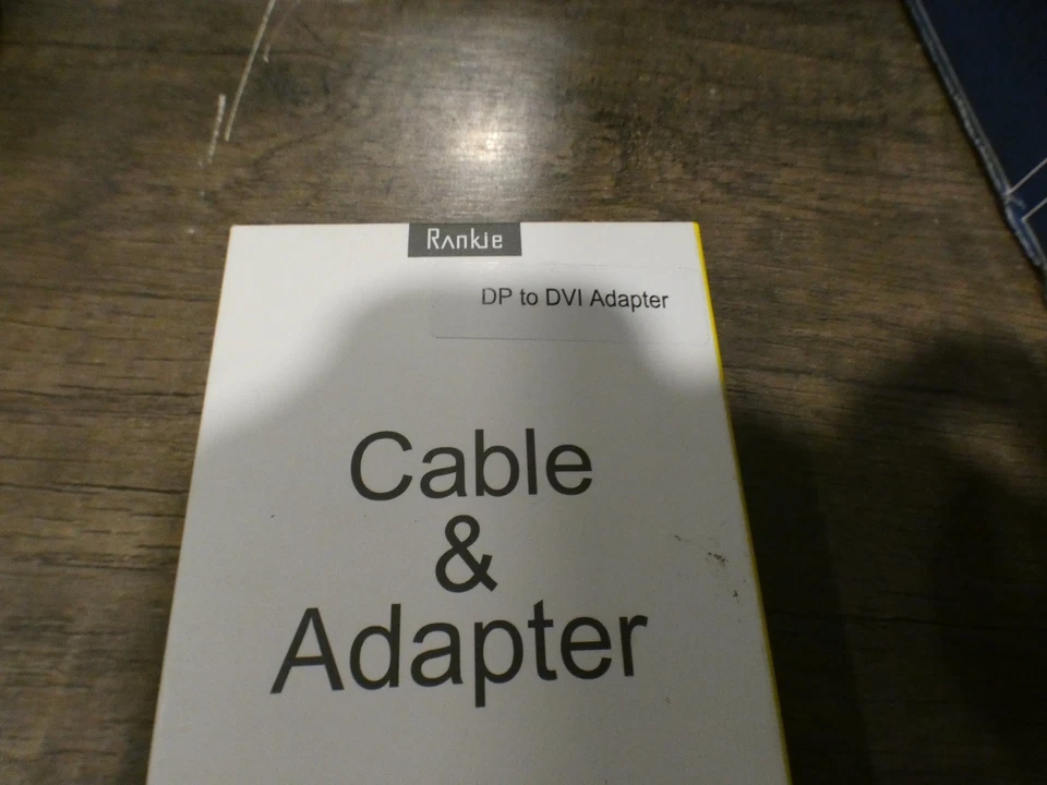 Rankie DisplayPort (DP) to DVI Adapter, 1080P Full HD Converter (Black) r-1141 - Image 3 of 4