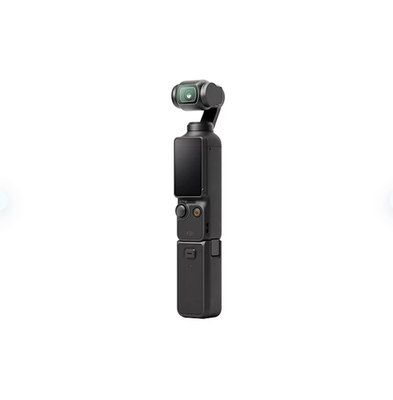DJI 990362766 Osmo Pocket 3 Camera Bundle with 128GB SD Card, Gray