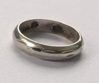 Vintage Soviet USSR men's ring sterling silver 925 ⭐ Size 9 Weight 3.94 g.