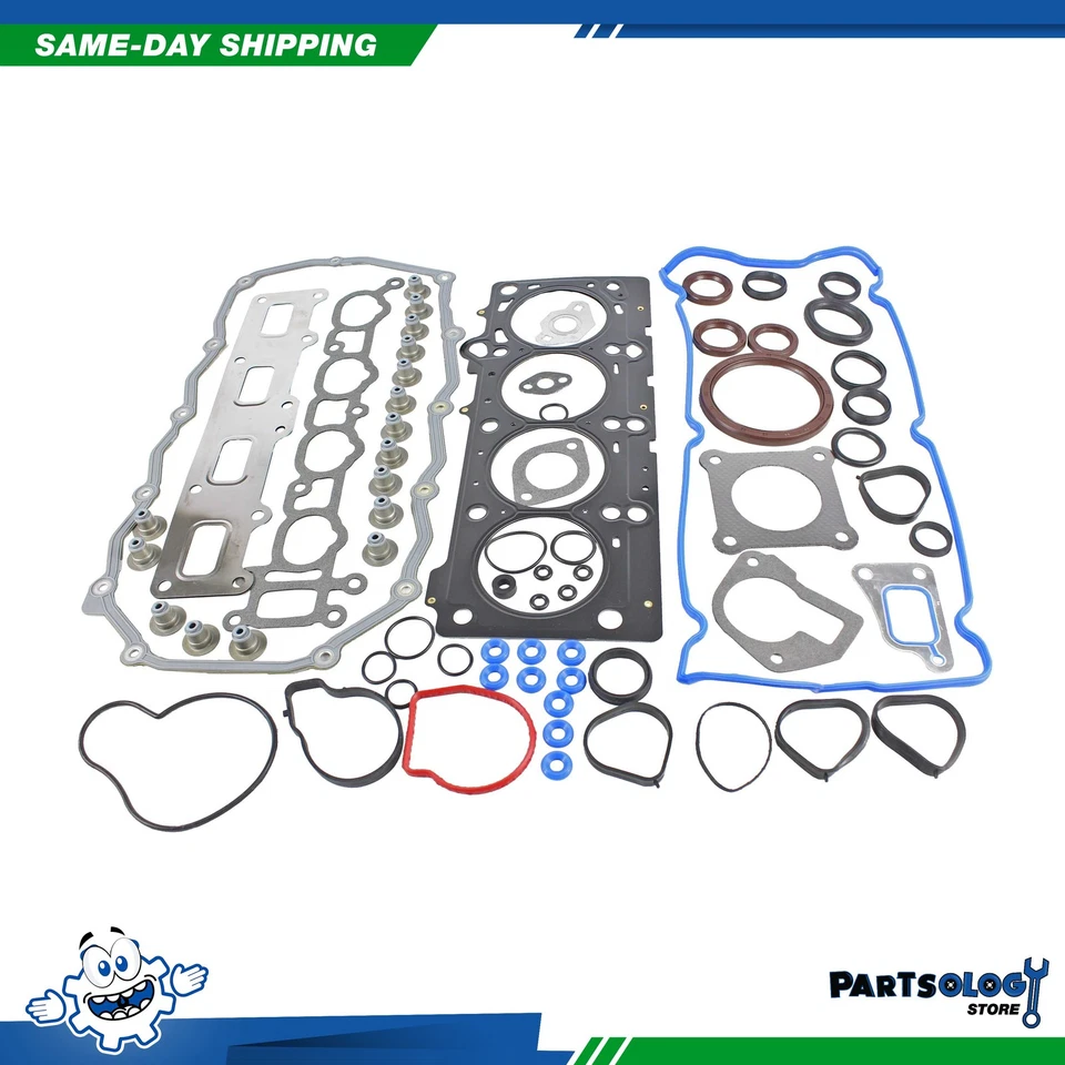 Kit de reconstrucción de motor DNJ EK165 para 02-07 Chrysler Dodge Caravan Sebring 2,4 L DOHC Foto 2 de 4