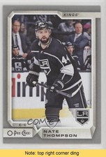 2018-19 O-Pee-Chee Silver Nate Thompson #166 READ 0a1