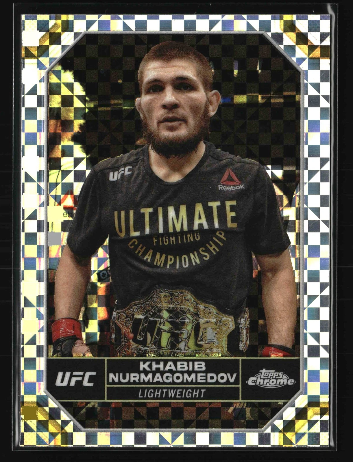 2024 Topps Chrome UFC - X-Fractor - #112 Khabib Nurmagomedov