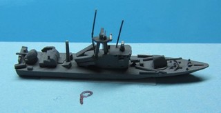 Stockholm 2010 Swedish Corvette by RHE 82b Schiffsmodell im Maßstab 1:1250