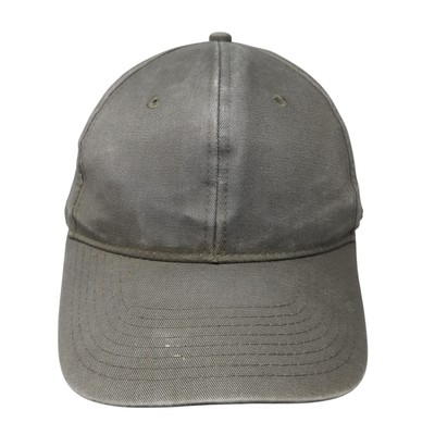 Unbranded Strapback Hat Brown One Size Adjustable Solid Blank Casual