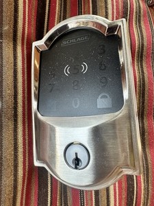 Schlage WiFi Deadbolt. New In The Box. Satin Nickle Finish. Free Shipping.