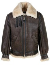 The Resident's Evil 4 Remake Leon Kennedy Leather Jacket Sheep Skin Jacket