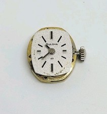 Vintage Bulova 5BD 23 Women's Mechanical Wrist Watch Movement For Repair