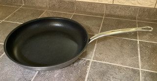 NUOVO Hestan ProBond Luxe Prof. Padella antiaderente TITUM in acciaio inox rivestita 12 5"