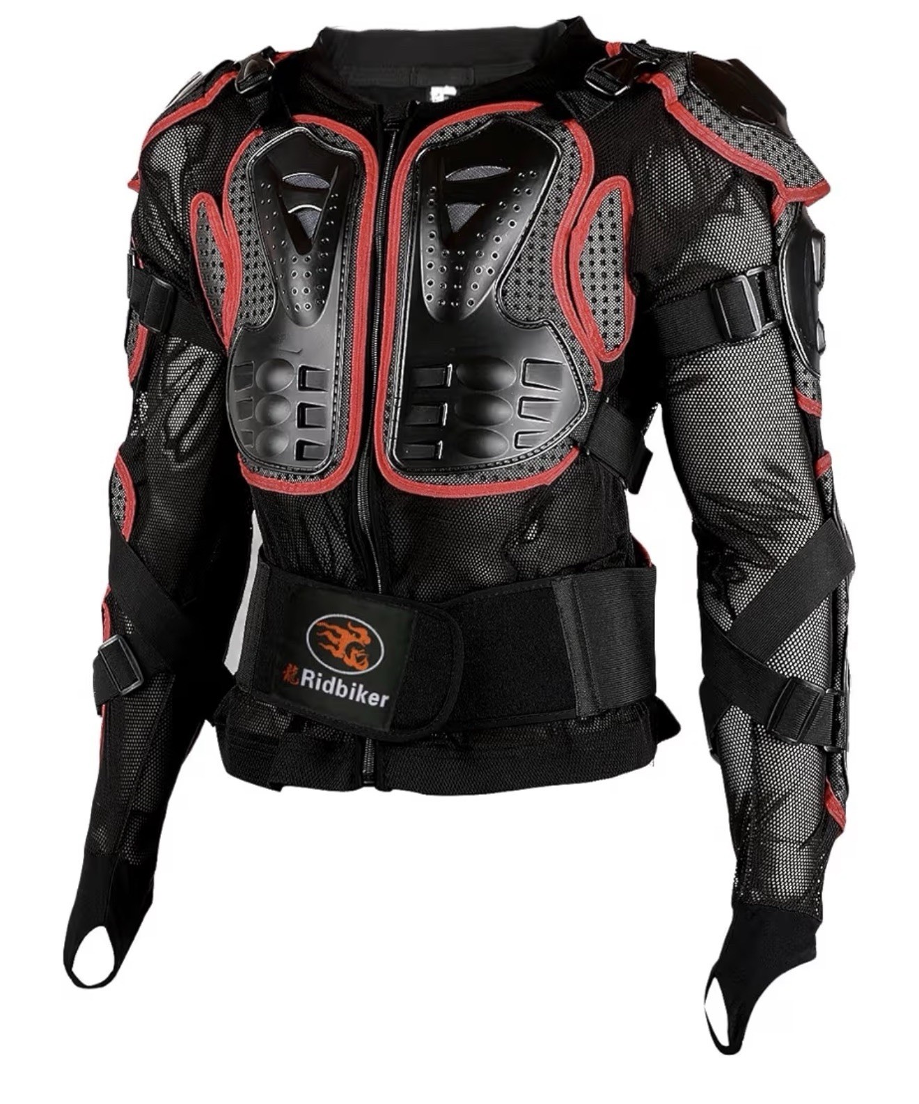 Ridbiker Motorcycle Full Body Armor Protector Racing Jacket Motocross Size 3x